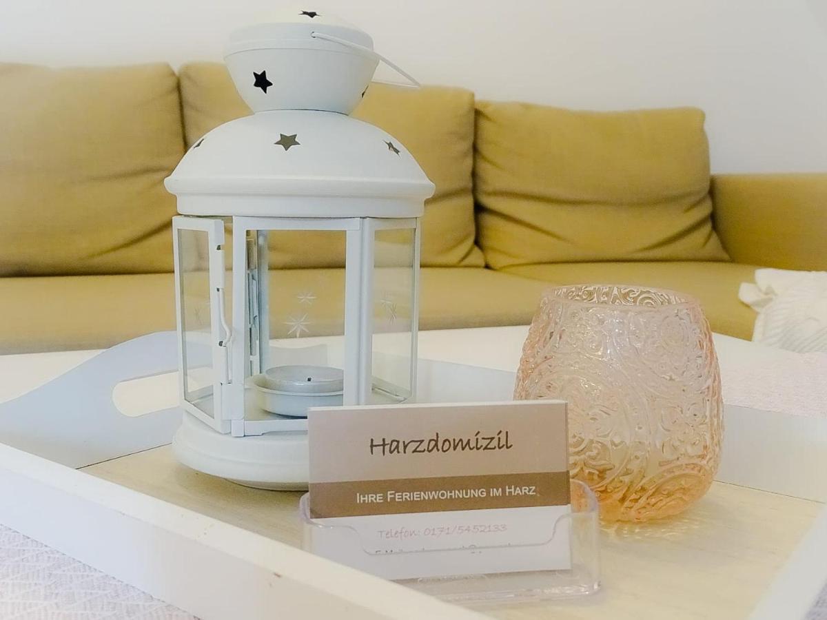 Ferienwohnung Harzdomizil Gernrode  ภายนอก รูปภาพ